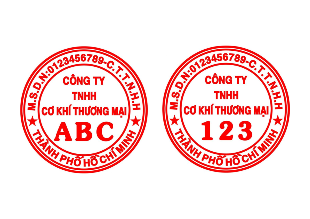 con dấu công ty TNHH