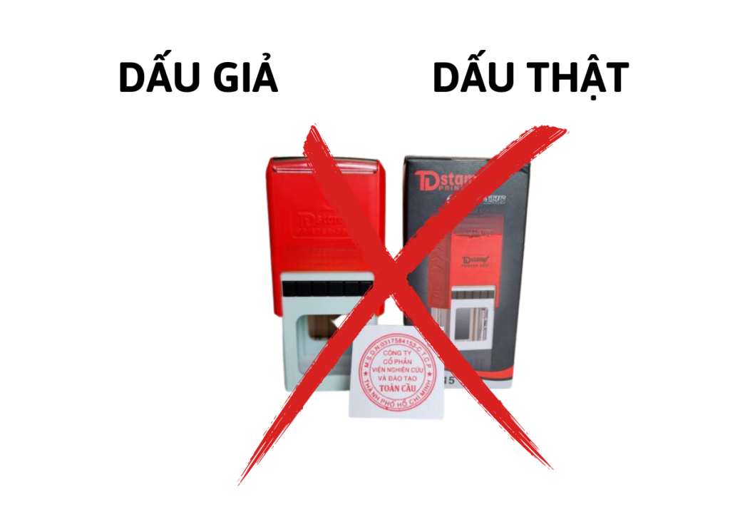 Cách nhận biết con dấu giả