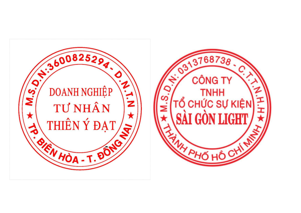 Mẫu dấu công ty